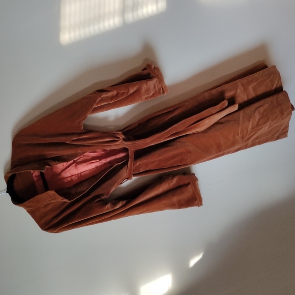 Vintage Velvet Long Jacket - Picture 1 of 7